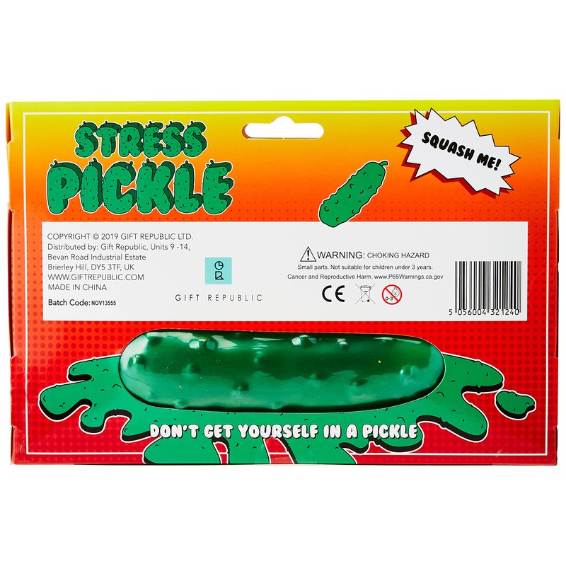 Gift Republic Stress Pickle Squeeze Toy