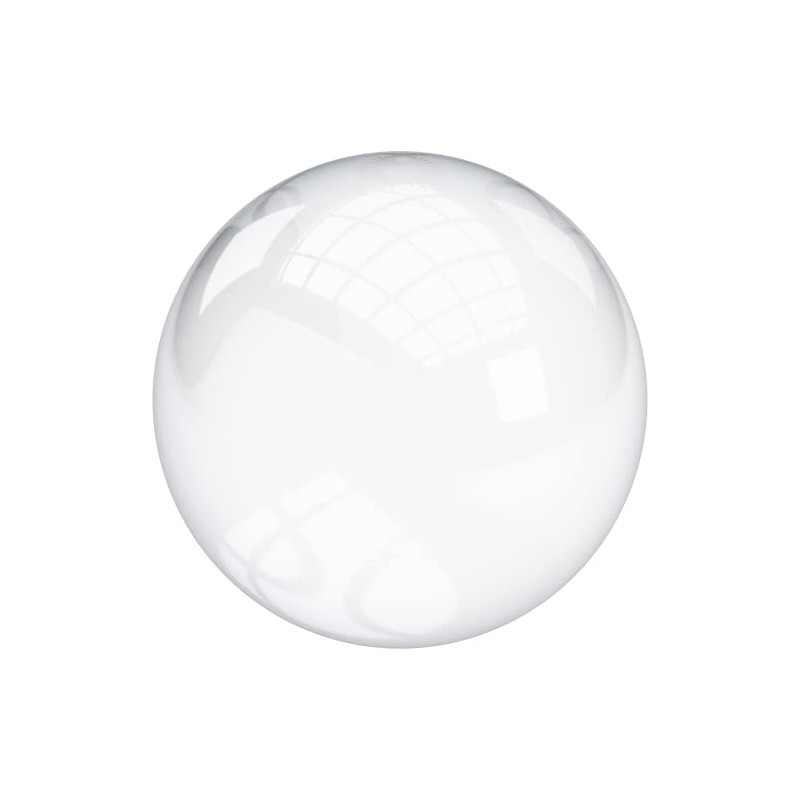 Solid Acrylic Sphere/Plexiglass Ball - Transparent/Clear - 1/2" Diameter (Pack