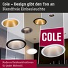 Paulmann 94870 LED Recessed Light 3-Step-Dim Cole Basic Set of