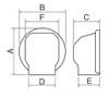 Panasonic DAS2802S Wall Extraction Cover P Type Indoor Air Conditioner