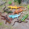 3 Pcs Realistic Reptile Lizard Party Decorations Soft Lizards Figures
