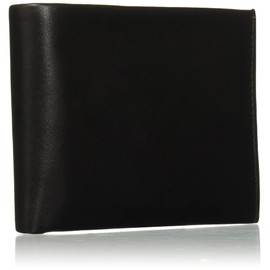 Perry Ellis Men's Portfolio RFID Smooth Passcase, Black, 1-SZ