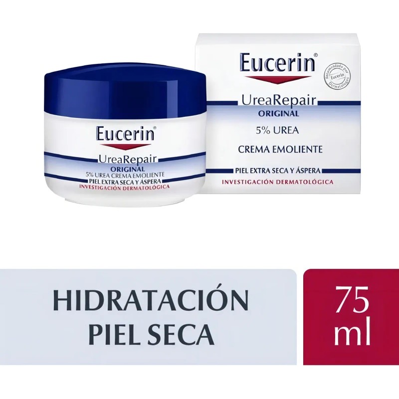 Eucerin Urearepair Urea 5% Crema Piel Seca Y Aspera 75ml