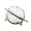 Stainless Steel Circular Board and Belan Rolling Pin for Kitchen