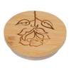 6Pcs Jar Wood Lid Set Easy to Clean Storage Jar