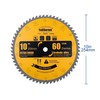 10 Inch Thin Kerf Fine Finish Crosscut Table Saw Blades,