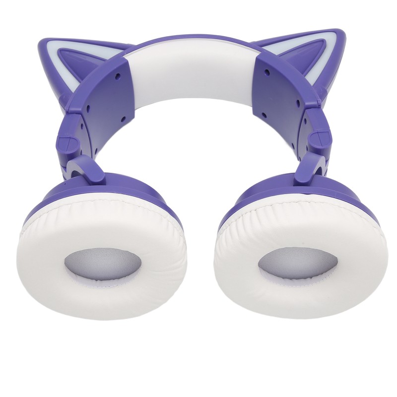 Cat Ear Bluetooth Headset Stereo Cute High Sensitivity Built in