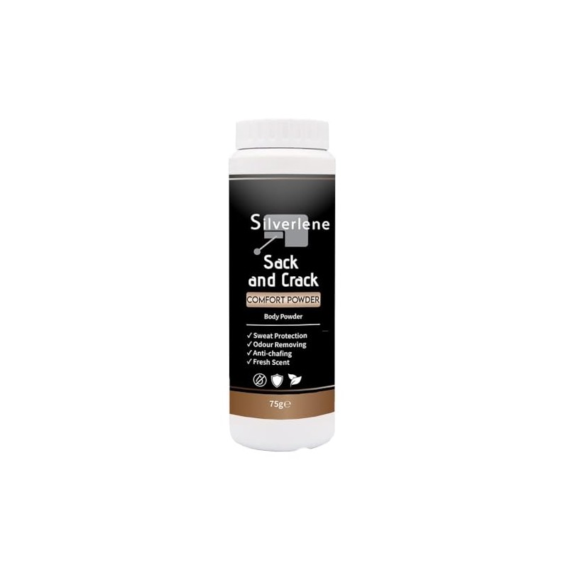 Silverlene Sack and Crack Body Powder 75g