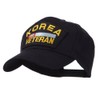 e4Hats.com Veteran Military Large Patch Cap - Korea Veteran OSFM
