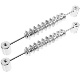 Sosoport Table Football Counter 2pcs 10 Numbers Scoring Score Counter Indicator for Standard Foosball Tables for Kids Soccer Scoreboard Accessory -Silver