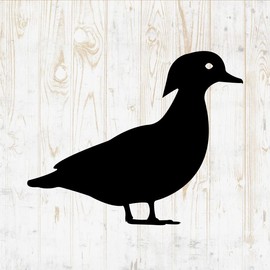 Birds Decals Peel and Stick - Wall Vinyl Decals Stickers - Wild Birds Flying Sparrow Flock Parrot Pigeon Raven Duck Goose Silhouette - Car Window Truck Laptop Tumbler - Nursery Room Decor DWSV14443