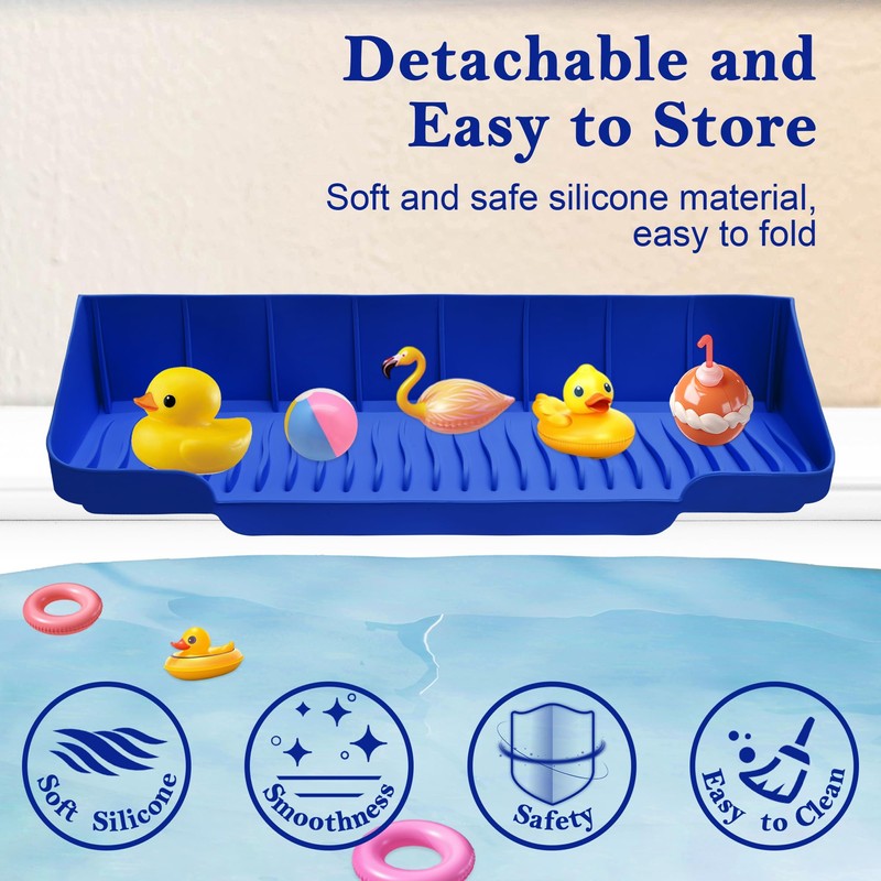Zhaoyao 2p Splash Guard for Bathtub, Splash Pad Made from