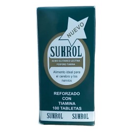 Sukrol Multivitaminico Para Cerebro Y Nervios 100 Tabletas