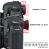 Kiwifotos Long Soft Viewfinder Eyecup Eyepiece for Canon EOS 5D