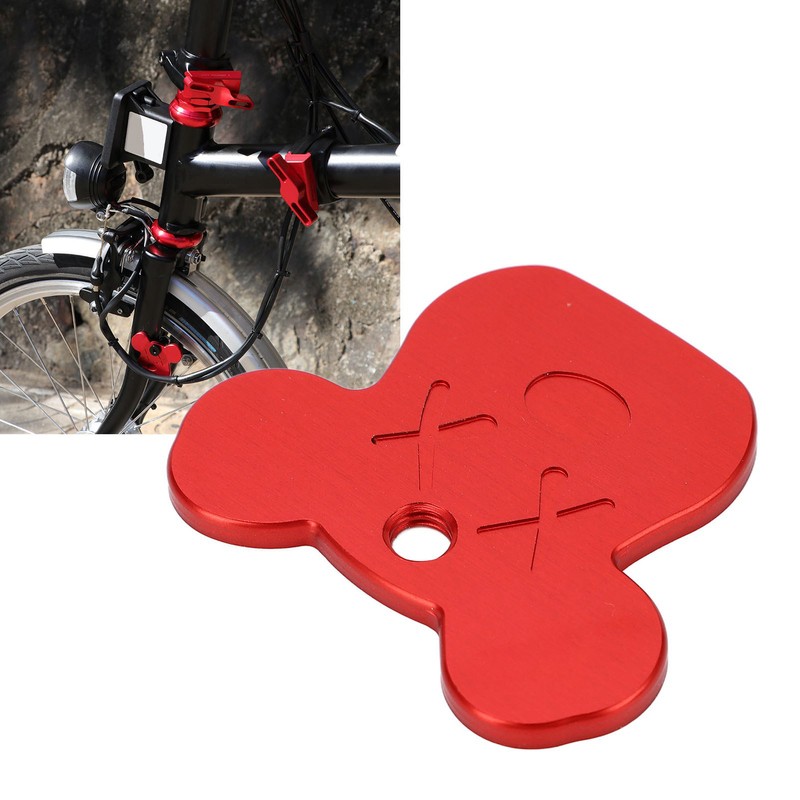 Bike Front Fork Protector Barrier Aluminum Alloy High Strength Cartoon