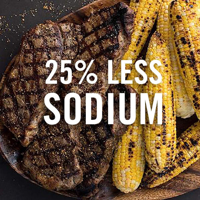 McCormick Grill Mates 25% Less Sodium Montreal Steak Seasoning, 3.18