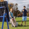 Eastpoint Axe Throw Set, 8 Axes, Outdoor Game, Portable Folding