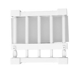 TUORE DIY Cabinet Divider Rack, Multi Functional Nail Free Expandable Adjustable Closet Tension Shelf High Hardness 44lb Load Bearing for Kitchen for Cupboard (23‑30cm / 9.1‑11.8in Length)