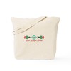 CafePress Live Laugh Grow Tote Bag Reusable Natural Beige Canvas