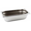 Genware GN13-65 Gastronorm Pan, 1/3, 65 mm Deep