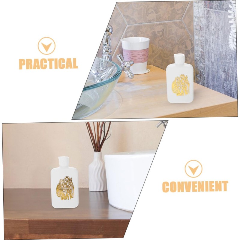 Alipis 8Pcs Holy Water Bottles Religious Blessing Water Bottle for