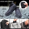 COREJOY Cubierta de zapatos impermeable,Cubierta Zapato Impermeable Portátil con Cremallera,