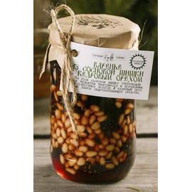 Pine Cone Jam with Cedar Nuts Kernel and Baby Pine Cones 420g/14.8oz Imported Siberian Delicacy