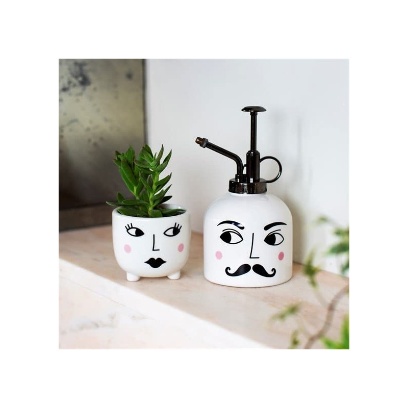 Sass & Belle Mister & Mrs White Plant Set