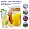 Concealable And Reusable cruise sneak flask Liquor kit，Rum Runners Alcohol
