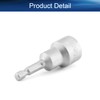 Utoolmart 1/4" Quick-Change Hex Shank 17mm Setter Impact Nut Driver