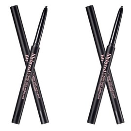 Lilybyred Starry Eyes Nine to Nine Slim Gel Eyeliner, 01 Matte Black, 2 pieces / 릴리바이레드 스태리아이즈 나인투나인 슬림 젤 아이라이너, 01 매트블랙, 2개