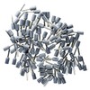 Wire End Ferrules 0.75 mm² Grey Insulated Pack of 100