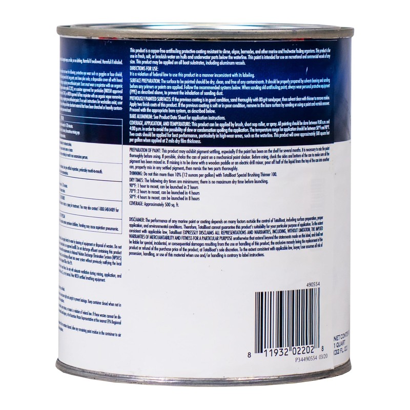TotalBoat Outdrive AF Antifouling Paint Quart