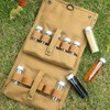 HUIOP Spice Bag, Portable Spice Bag with 10 Spice Jars