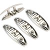 Amarine Made 4PCS 6 Inch Marine Boat Dock Mooring Cleat