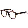Opulize Ava M62-4 -1.50 Long Distance Glasses Myopia Flattering Rounded