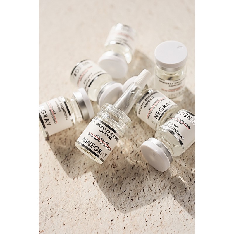 [1+1] Nine Gray Brightening Whitening Wrinkle Moisture Ampoule 50ml /