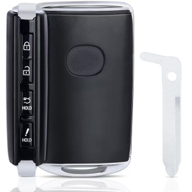 Keyecu 4 Button Proximity Replacement Smart Key Fob for Mazda CX-30 CX-50 2020 2021 2022 2023 FCC ID: WAZSKE11D01 FSK 315mhz (Hatch Button)