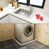 Duzzy 98 Inch Collapsible Shower Threshold Water Dam, Ideal for