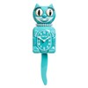 KIT CAT Klock Vibrant Blue Turquoise Lady