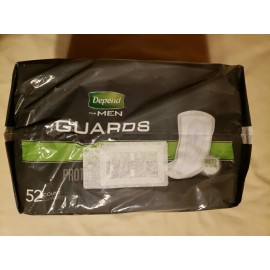 Kimberly-Clark Depends Incontinence Guards for Men 52 Count