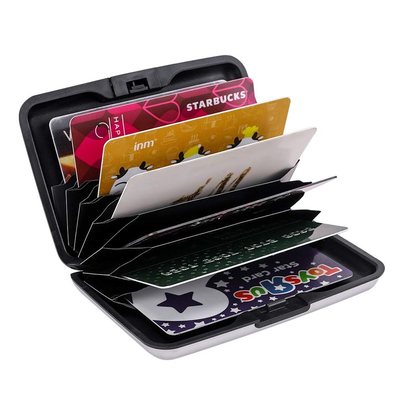ELFISH RFID Blocking Credit Card Protector Aluminum ID Case Hard