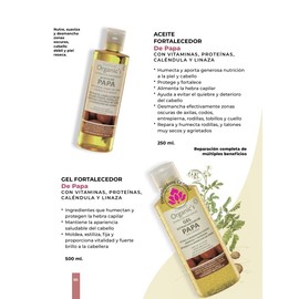 Aceite Fortalecedor de Papa con Proteinas Florigan® 250ml.