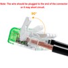 BELEKS Lever Nuts 12-24 AWG 5 Conductor Compact Wire Connectors,