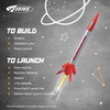 Estes 804 Firehawk Rocket-Building Kit, Beginner Flying-Rocket-Model Kit for Ages