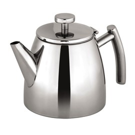 Avanti Modena Double Wall Tea Pot, Silver, 15136