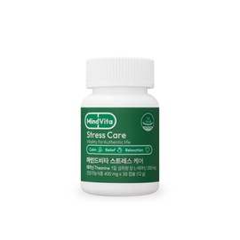 Mind Vita Yang Jae-jin Stress Care Theanine Tension Relief Nutrient 400mg 1 month supply / 마인드비타 양재진 스트레스 케어 테아닌 긴장완화 영양제 400mg 1개월분