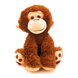 EUGENE & CO. Mokey Plush | Monkey Soft Plush | 30cm (11.8inch) Soft Stuffed Bear Plush Toy (Monkey)