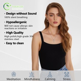 Breathing Necklace (Bright Silver)