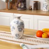 Magclay Blue and White Vase for Home Decor, Ceramic Chinoiserie